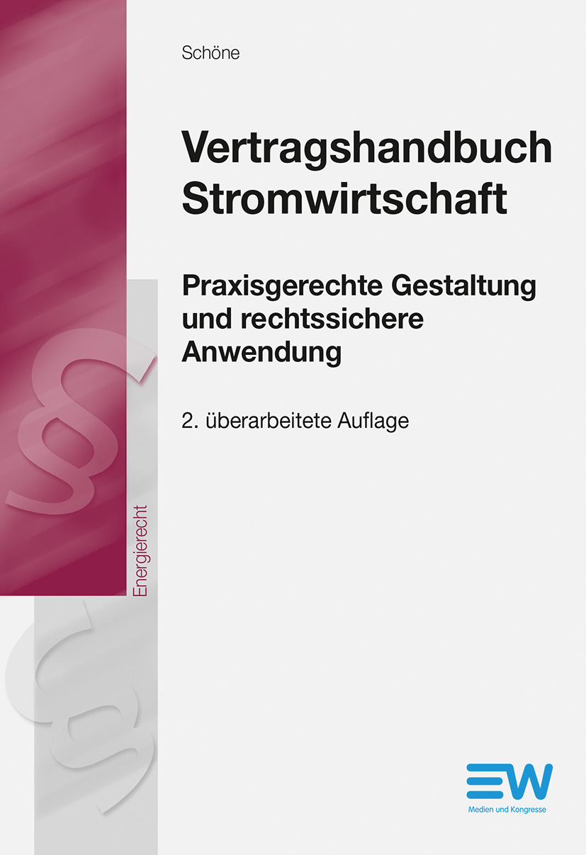 Anderes Coverbild Vertragshandbuch Stromwirtschaft