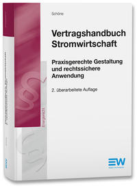 Vorderes Coverbild (hohe Qualität) Vertragshandbuch Stromwirtschaft
