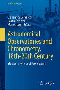 Vorderes Coverbild Astronomical Observatories and Chronometry, 18th-20th Century