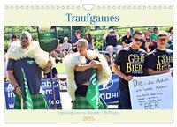 Vorderes Coverbild Traufgames Highlandgames in Albstadt - Pfeffingen (Wandkalender 2025 DIN A4 quer), CALVENDO Monatskalender