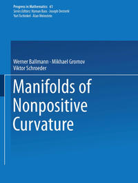 Vorderes Coverbild Manifolds of Nonpositive Curvature