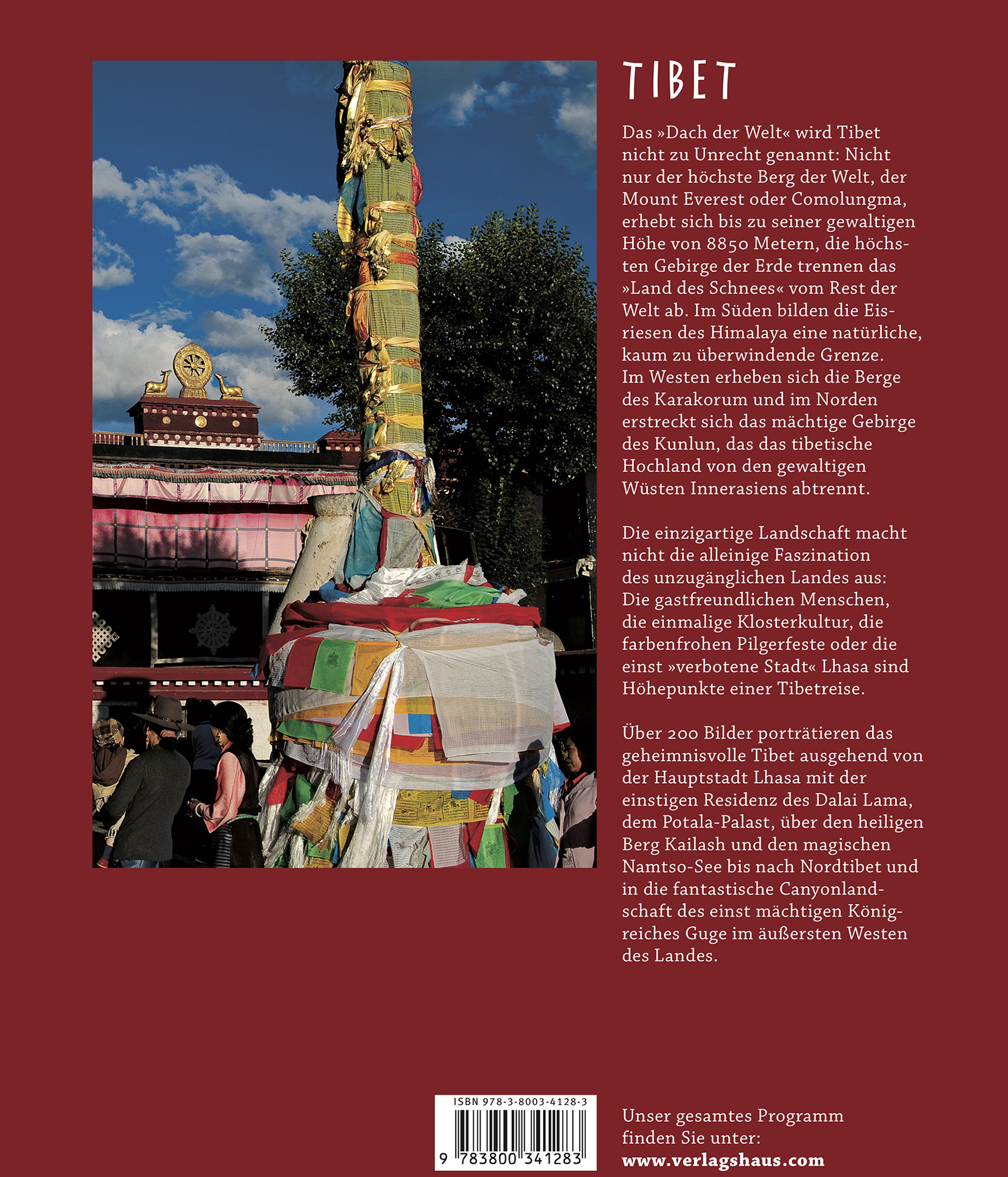 Rückseitencover Reise durch Tibet