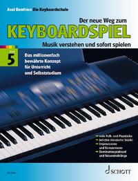 Vorderes Coverbild Der neue Weg zum Keyboardspiel