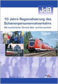Vorderes Coverbild Jahrbuch des Bahnwesens 2006 /2007