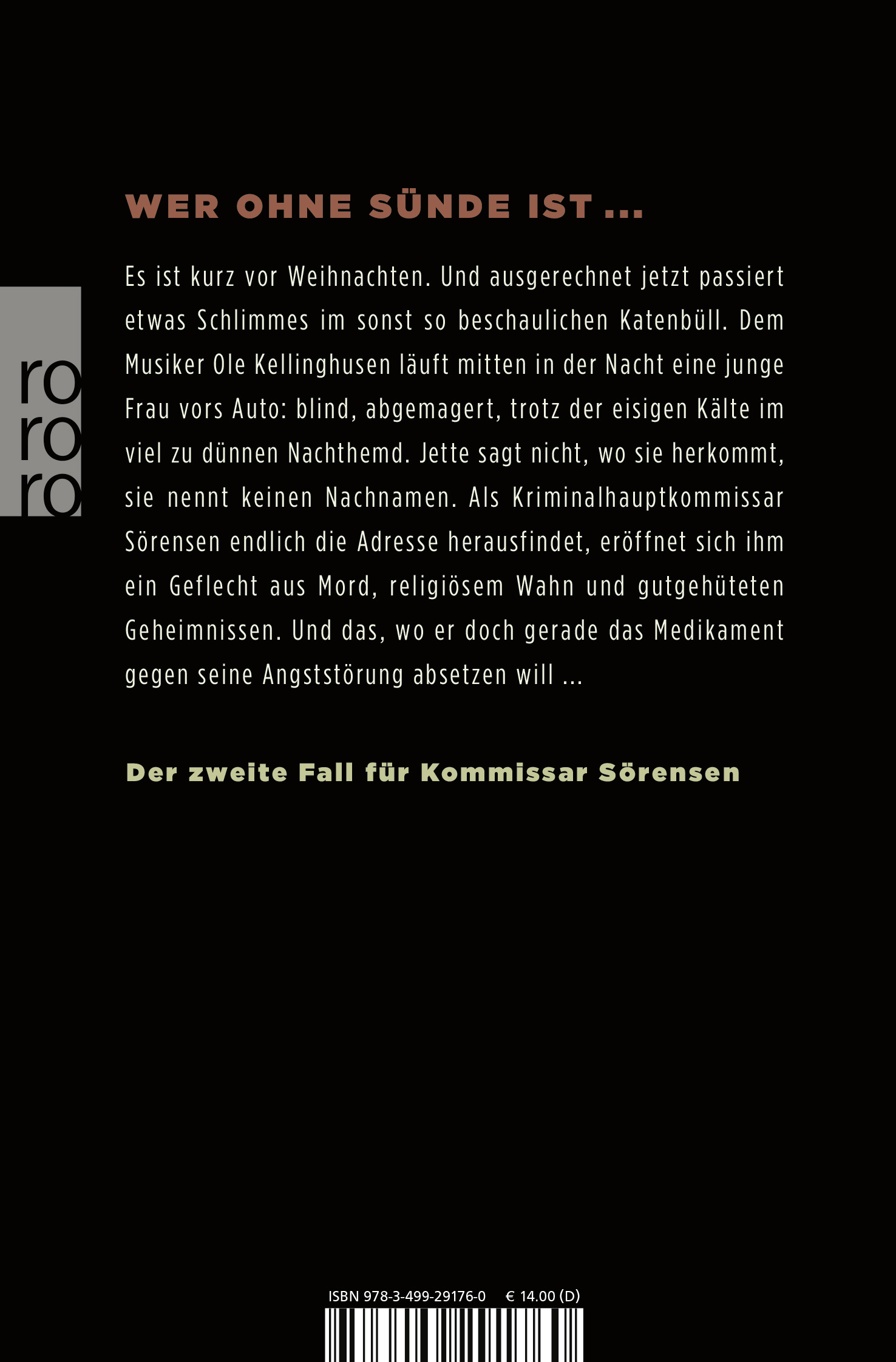 Rückseitencover Sörensen fängt Feuer