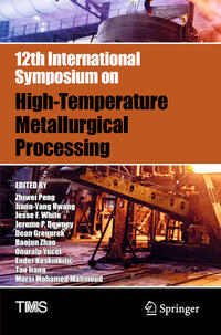 Vorderes Coverbild 12th International Symposium on High-Temperature Metallurgical Processing