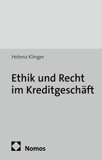 Vorderes Coverbild Ethik und Recht im Kreditgeschäft