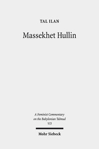 Vorderes Coverbild Massekhet Hullin