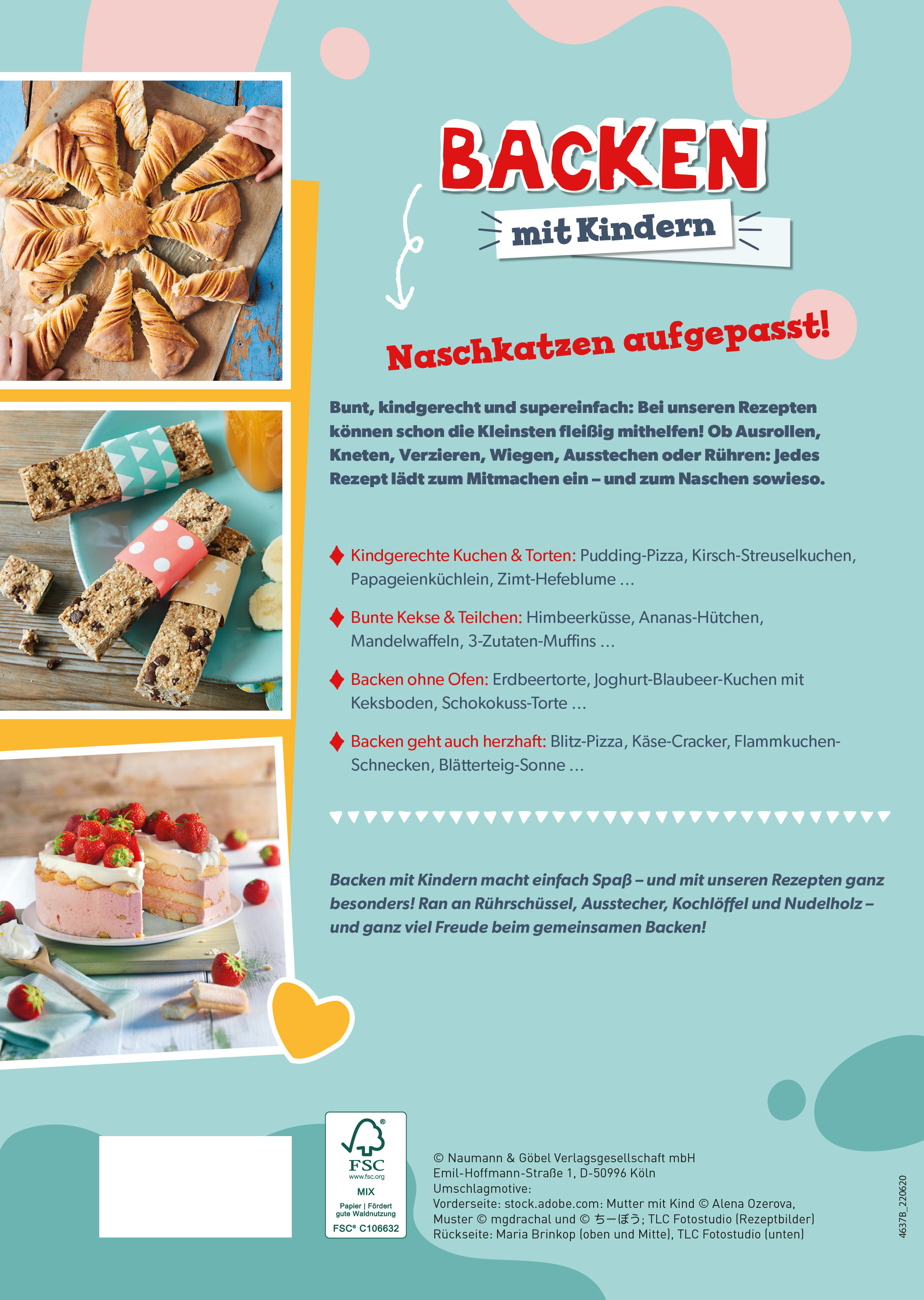 Rückseitencover Backen mit Kindern
