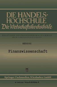 Vorderes Coverbild Finanzwissenschaft