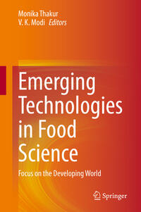 Vorderes Coverbild Emerging Technologies in Food Science