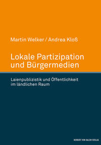 Vorderes Coverbild Lokale Partizipation und Bürgermedien