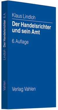 Vorderes Coverbild Der Handelsrichter und sein Amt