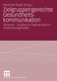Vorderes Coverbild Zielgruppengerechte Gesundheitskommunikation