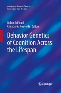 Vorderes Coverbild Behavior Genetics of Cognition Across the Lifespan