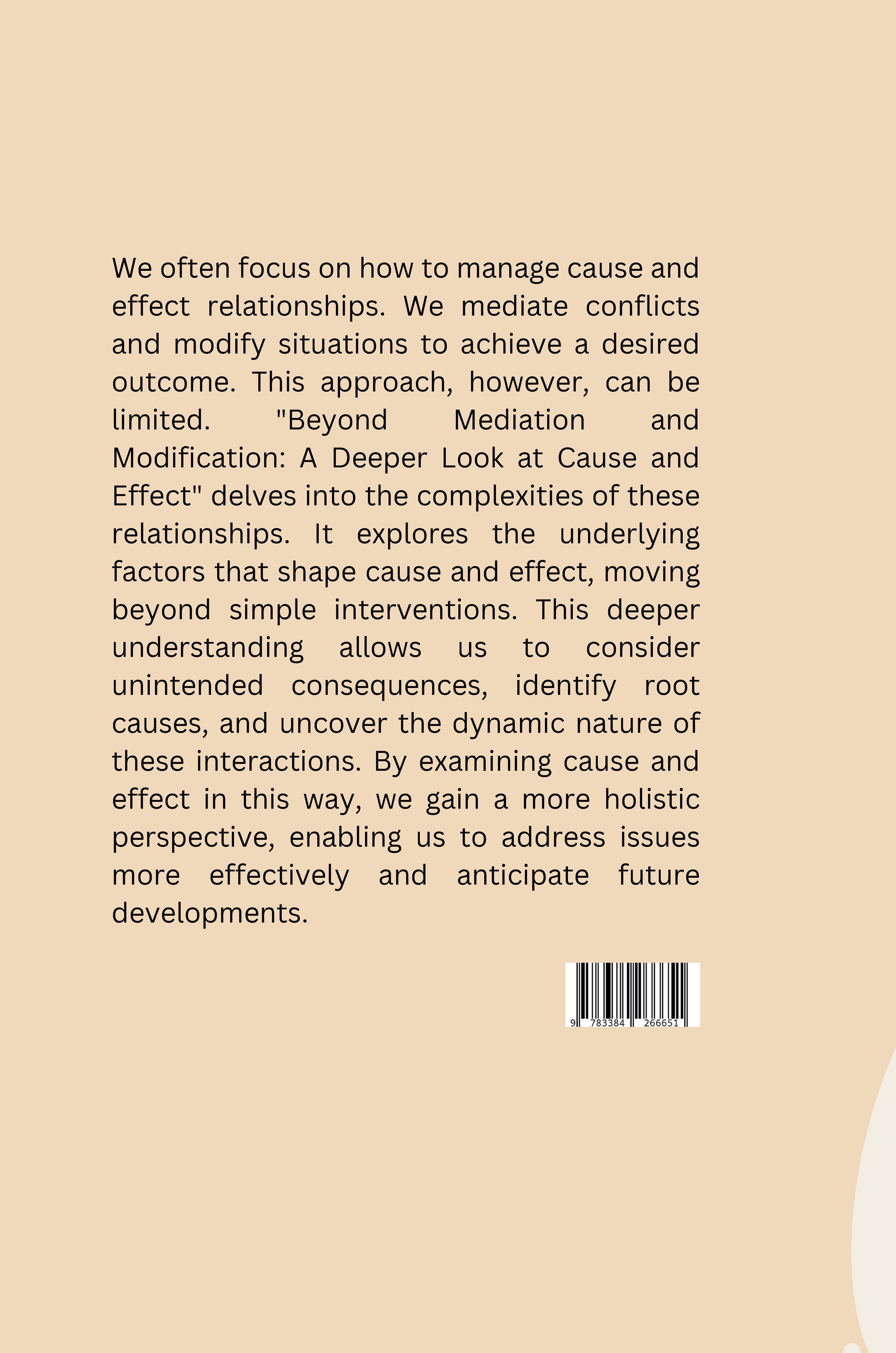 Rückseitencover Beyond Mediation and Modification: A Deeper Look at Cause and Effect