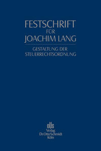 Vorderes Coverbild Festschrift für Joachim Lang