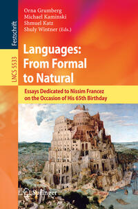 Vorderes Coverbild Languages: From Formal to Natural
