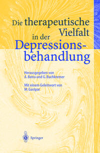 Vorderes Coverbild Die therapeutische Vielfalt in der Depressionsbehandlung