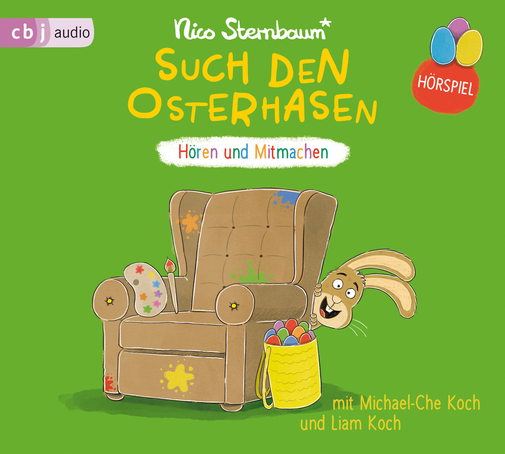Beispielinhalt (Bild) Such den Osterhasen