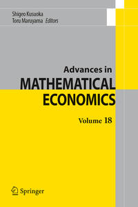Vorderes Coverbild Advances in Mathematical Economics Volume 18