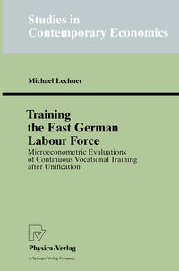 Vorderes Coverbild Training the East German Labour Force