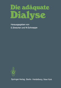 Vorderes Coverbild Die adäquate Dialyse