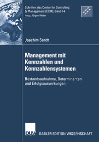 Vorderes Coverbild Management mit Kennzahlen und Kennzahlensystemen
