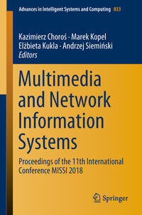 Vorderes Coverbild Multimedia and Network Information Systems
