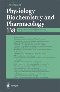 Vorderes Coverbild Reviews of Physiology, Biochemistry and Pharmacology
