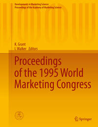 Vorderes Coverbild Proceedings of the 1995 World Marketing Congress