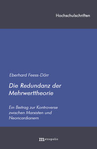 Vorderes Coverbild Die Redundanz der Mehrwerttheorie