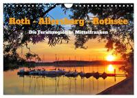 Vorderes Coverbild Roth - Allersberg - Rothsee - Die Ferienregion in Mittelfranken (Wandkalender 2025 DIN A4 quer), CALVENDO Monatskalender
