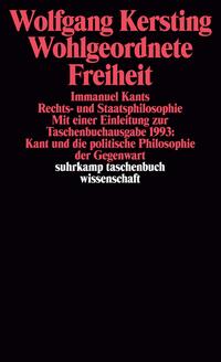 Vorderes Coverbild Wohlgeordnete Freiheit