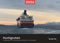 Vorderes Coverbild Hurtigruten - KUNTH Tischkalender 2026