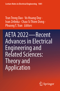 Vorderes Coverbild AETA 2022—Recent Advances in Electrical Engineering and Related Sciences: Theory and Application