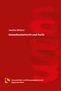 Vorderes Coverbild Gewerbemietrecht und Pacht