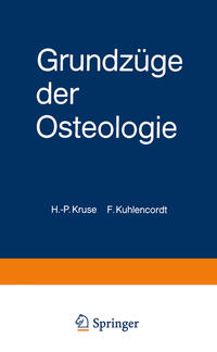 Vorderes Coverbild Grundzüge der Osteologie