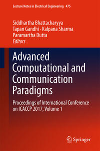 Vorderes Coverbild Advanced Computational and Communication Paradigms