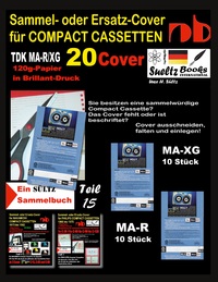 Vorderes Coverbild Sammel- oder Ersatz-Cover für TDK MA-R/XG COMPACT CASSETTEN