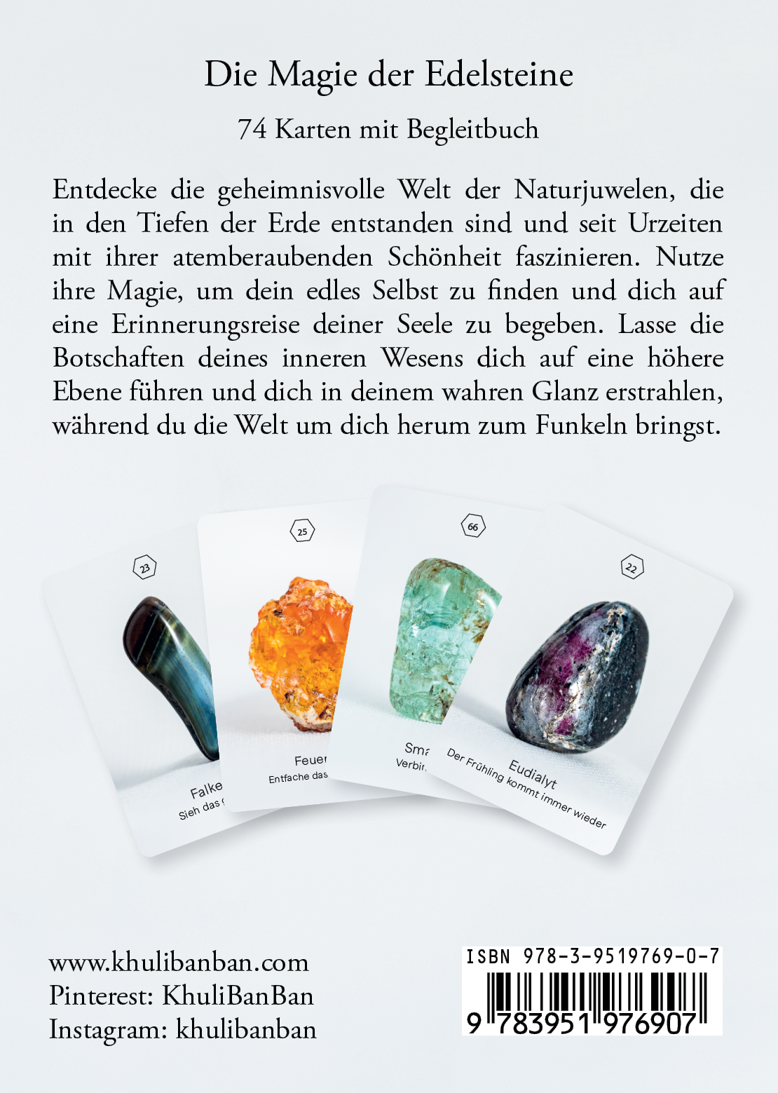 Rückseitencover Dein Innerer Schatz der Weisheit
