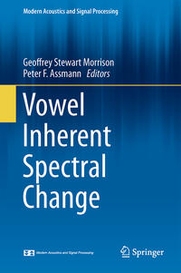 Vorderes Coverbild Vowel Inherent Spectral Change