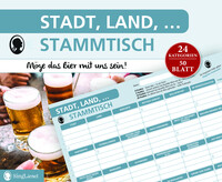 Vorderes Coverbild Stadt, Land, Stammtisch