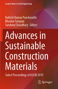 Vorderes Coverbild Advances in Sustainable Construction Materials