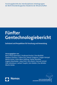 Vorderes Coverbild Fünfter Gentechnologiebericht