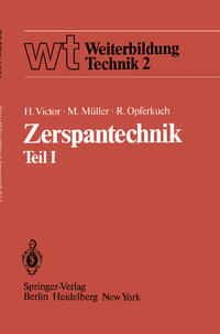 Vorderes Coverbild Zerspantechnik Teil I