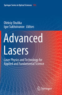 Vorderes Coverbild Advanced Lasers