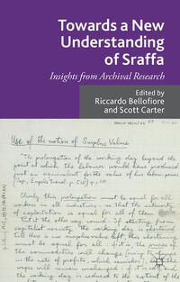 Vorderes Coverbild Towards a New Understanding of Sraffa