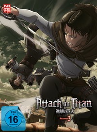 Vorderes Coverbild Attack on Titan - 3. Staffel - DVD 1
