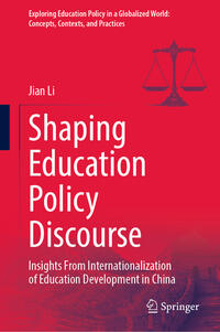Vorderes Coverbild Shaping Education Policy Discourse